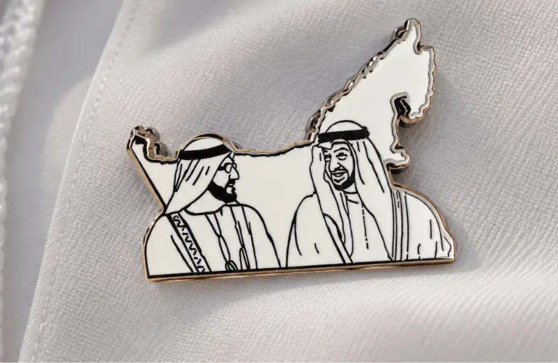 UAE Leaders Pin – Map of Unity